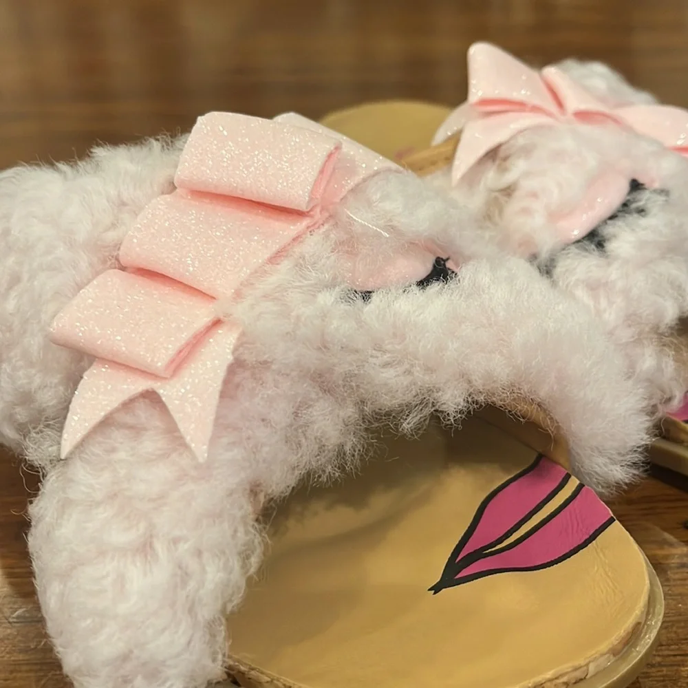 Ugg Australia K Staceee slippers Slides Sandals Shoes Girls Toddlers Size 12